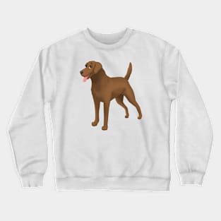 Chesapeake Bay Retriever Dog Crewneck Sweatshirt